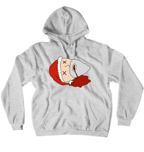 Defeated Santa Hoodie (No-Zip/Pullover)