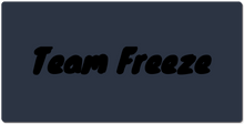 Team Freeze's Logo XXL Gaming Mousepad