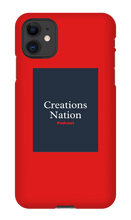 Creations Nation iPhone Cases