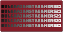 bulgarianstreamers21 XXL Gaming Mousepad