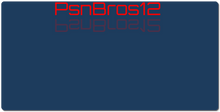 PsnBros12 limited edition XXL Gaming Mousepad