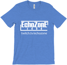 EchoZonE T-Shirt lila/braun/grün/blau/graumeliert