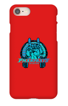 PmanPrays Blue Logo iPhone Case