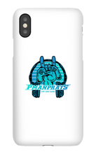 PmanPrays Blue Logo iPhone Case
