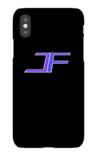 J F logo iPhone Phone Cases