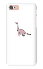 white case pink dino