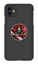 iPhone Phone Case with Mies_TTV Logo