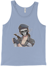 camiseta tirantes catveira