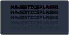 majesticsplash1 XXL Gaming Mousepad