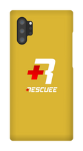 RESCUEE Samsung Phone Case White and Red Logo