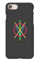 VIXOPHER CENTERED LOGO iPHONE CASE