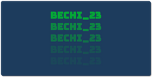 bechi_23 XXL Gaming Mousepad