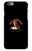 Dog Lovers Club iPhone Phone Cases
