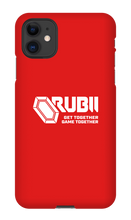 Rubii iPhone Phone Cases (white logo)
