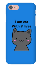I am a cat iPhone Phone Cases