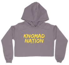 KNOMAD NATION hoodie-women-cropped