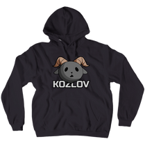 Kozlov Goat Logo Hoodie (No-Zip/Pullover)