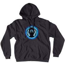 MoreWithin Hoodie (No-Zip/Pullover) - Blue Graphic
