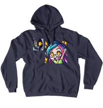 Kitteh Chaos Small Print Hoodie