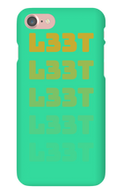L33T iPhone Case