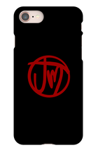 Jonah Moore iPhone Phone Cases (Red Logo)