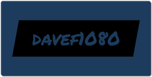 davef1080 XXL Gaming Mousepad