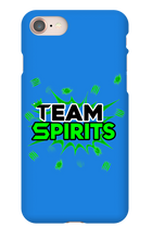 Team Spirits Green Theme iPhone Phone Cases