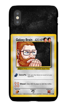Galaxy Brain Card iPhone Cases