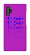 Mr Ender Faded Samsung Cases