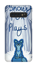 Snowy Fox Plays Samsung cases