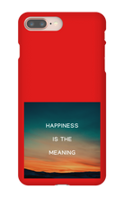 Happiness is the meaning iPhone Cases