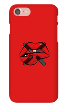Hitmarker on the Lips iPhone Phone Cases