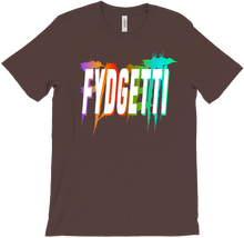 FYDGETTI T-shirt White Text
