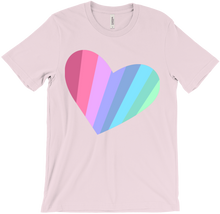 T-Shirt  - Heart - Neutral Colours
