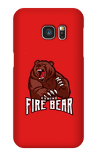 Fire Bear Samsung Phone Case