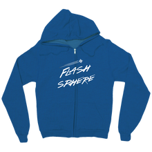 FS Shooting Star White Logo Zipped Hoodie
