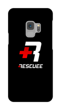 RESCUEE Samsung Phone Case White and Red Logo