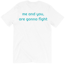 gonna fight tshirt-back
