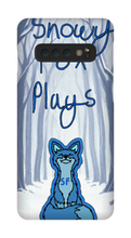 Snowy Fox Plays Samsung cases