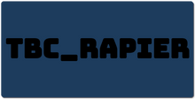 tbc_rapier XXL Gaming Mousepad