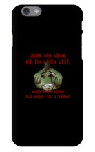 Zombie-Knopir iPhone Cases