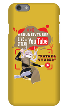 Katara iPhone Phone Cases (Black name)