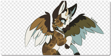 furrywolfie123 XXL Gaming Mousepad