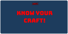 Know Your  Craft Game pad