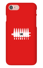 7,62 Harmonie iPhone Phone Cases Logo weiß