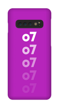 o7 Samsung Galaxy S10 Phone Case (White Text)