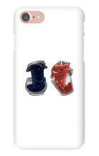 Red and Blue iPhone Phone Cases