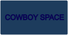 mousepad XXL 'cowboy space'