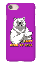 I Can't Bear To Lose iPhone Phone Cases