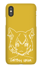 Catboy Union iPhone case (White)